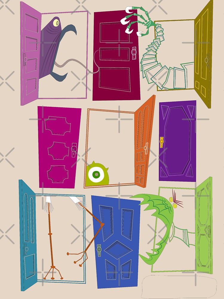 monster doors by MangaCortaTees