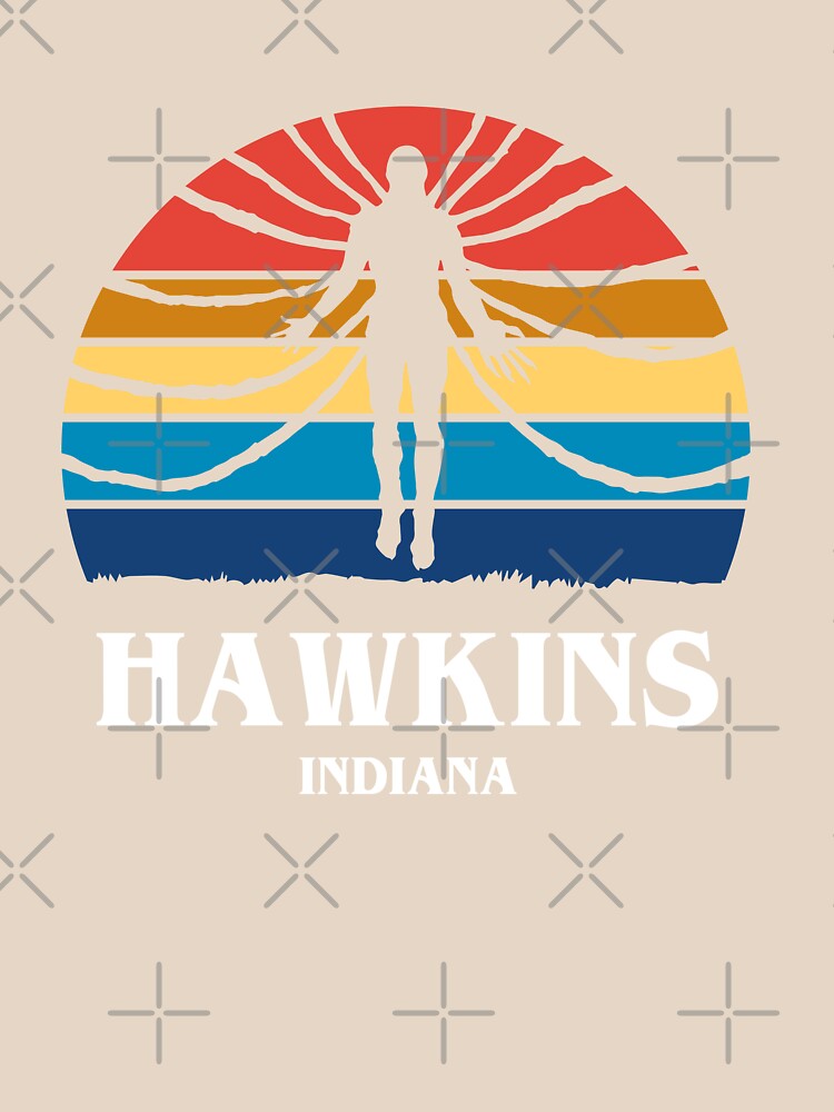 HAWKINS INDIANA by MangaCortaTees