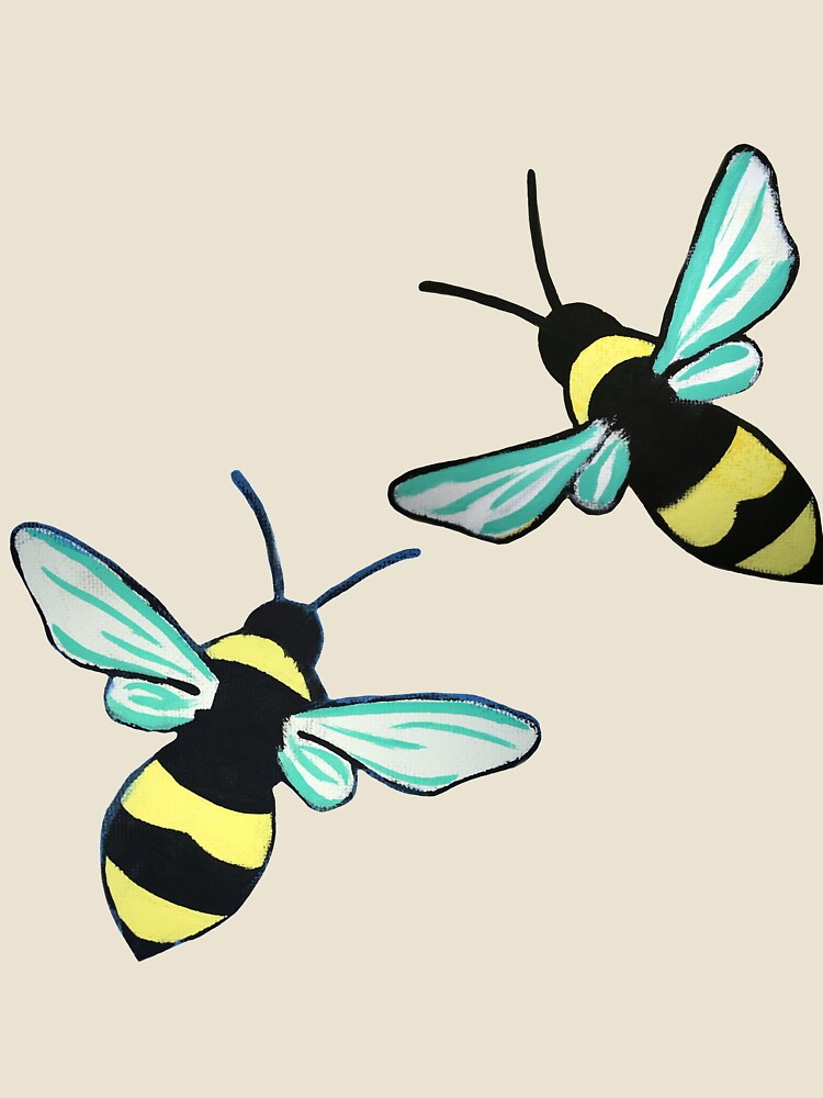 Painted bumble bees by Phoebew03