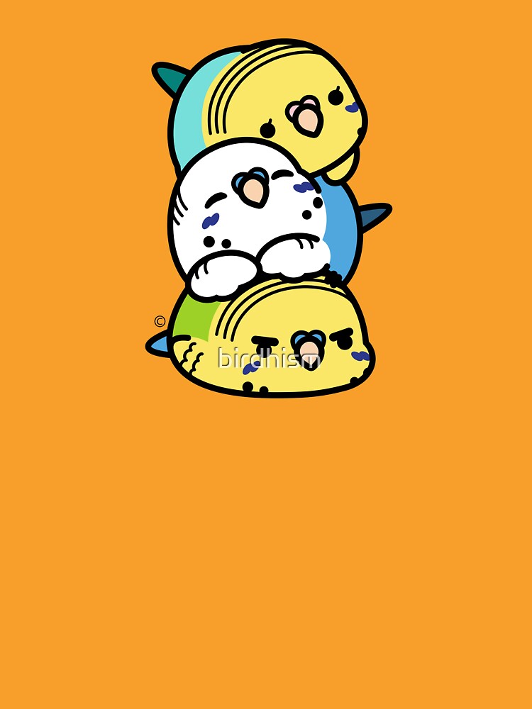 Budgie Dango by birdhism