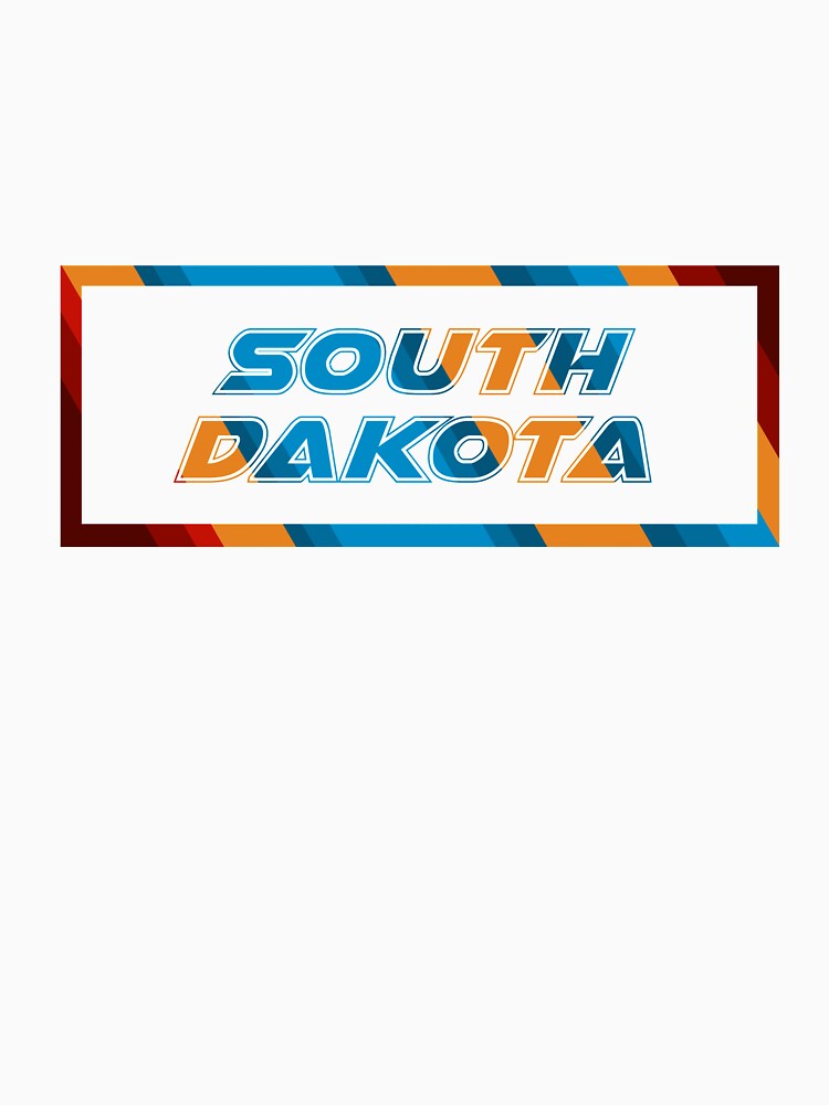 South Dakota T-Shirt for Men and Women by AllStarMerch
