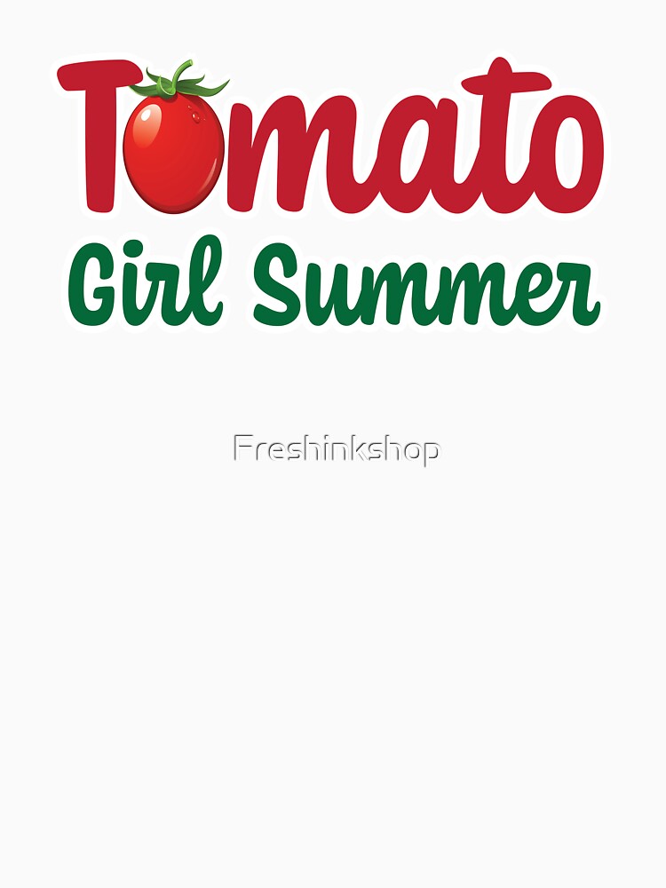Tomato Girl Summer by Freshinkshop