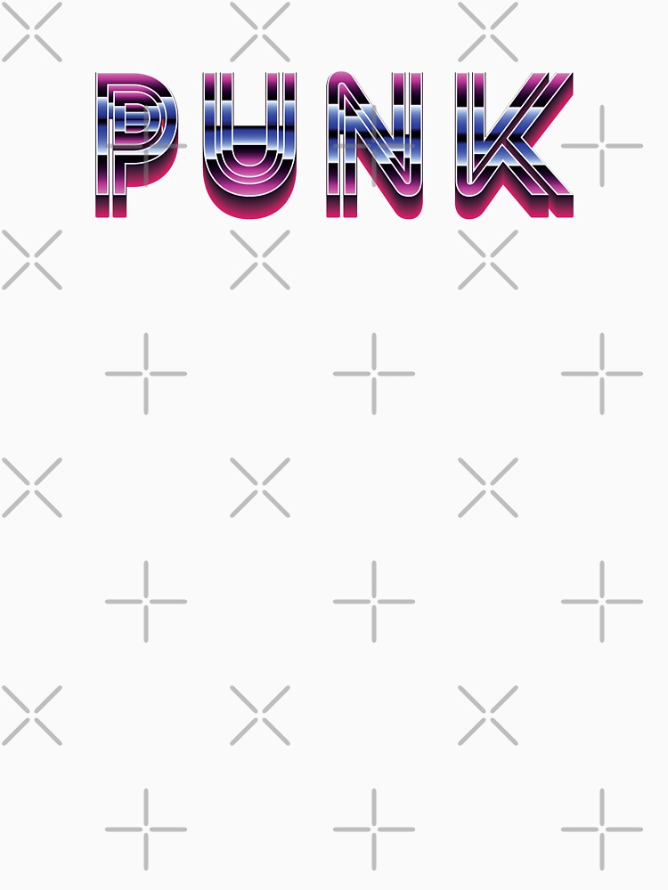 Punk - 80s Neon by Whimsical  Thinker
