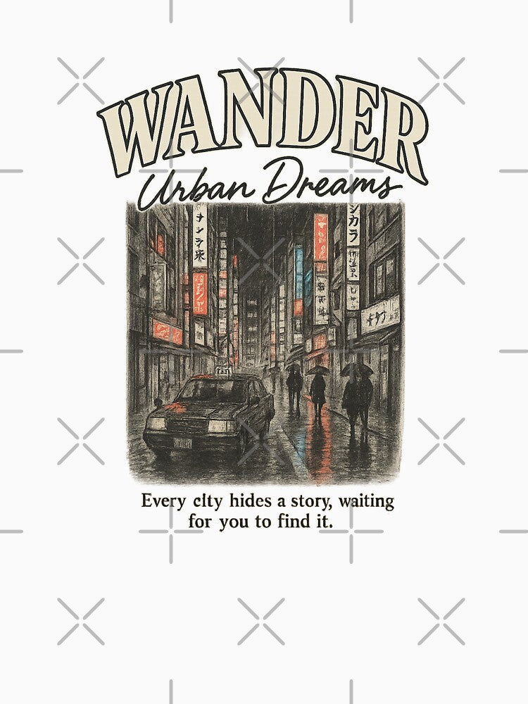 Urban Dreams Tokyo Street Scene by Le Grand Requin
