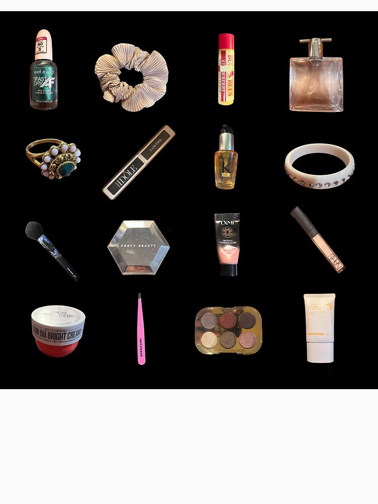 Objects of a Girls Vanity by ClaireCrafty