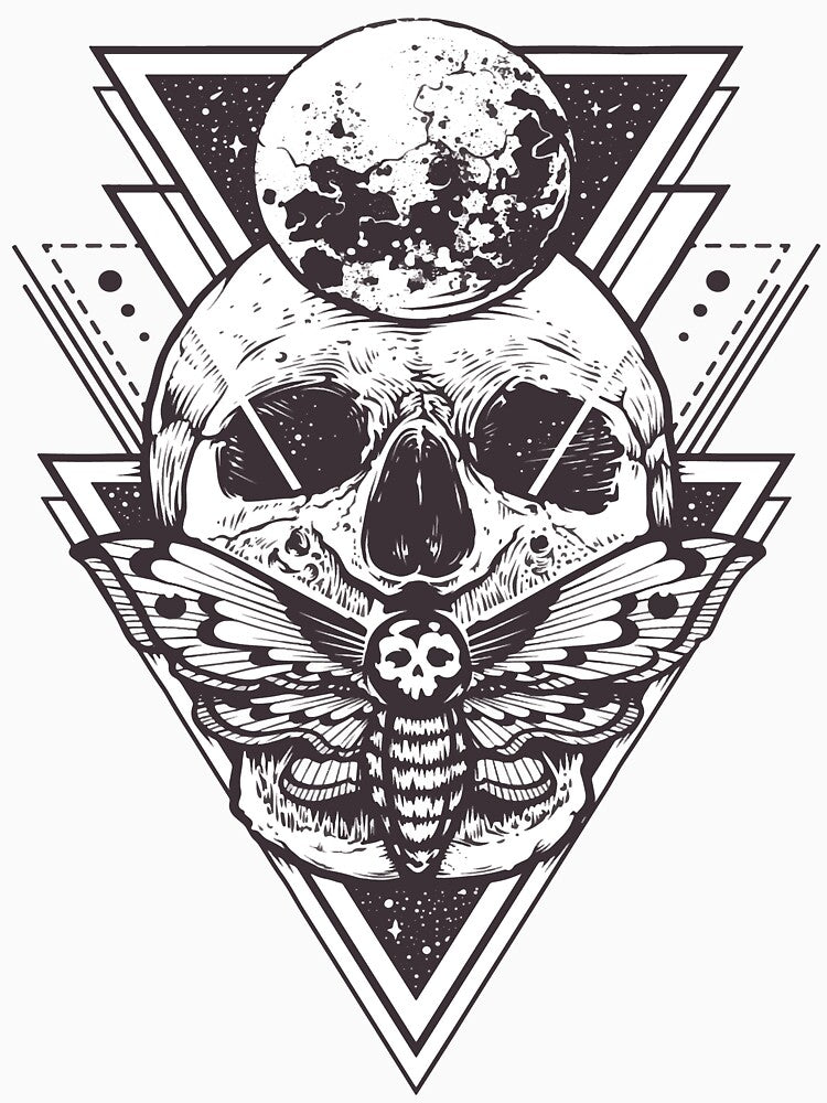 Skull T-Shirt Adults by Ryuk_Ironside13
