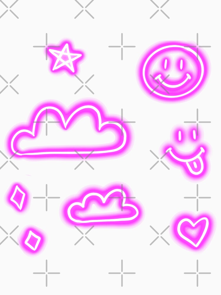 pink neon aesthetic tumblr by mariahmoniquedesign