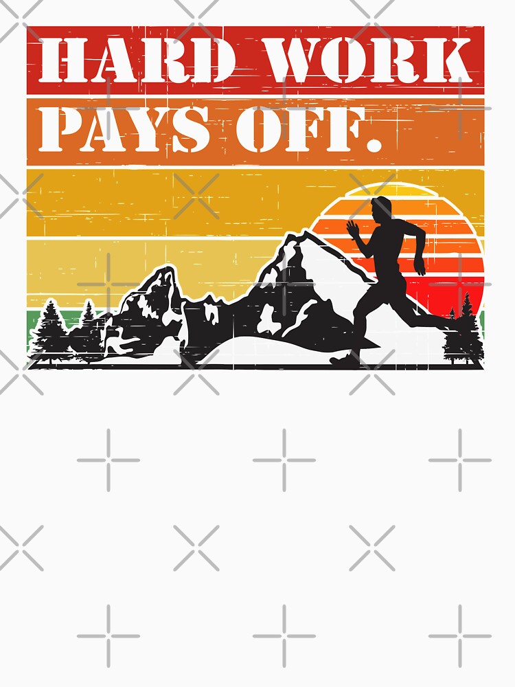 HWPO Hard Work Pays Off Trail Runner by grinta2021