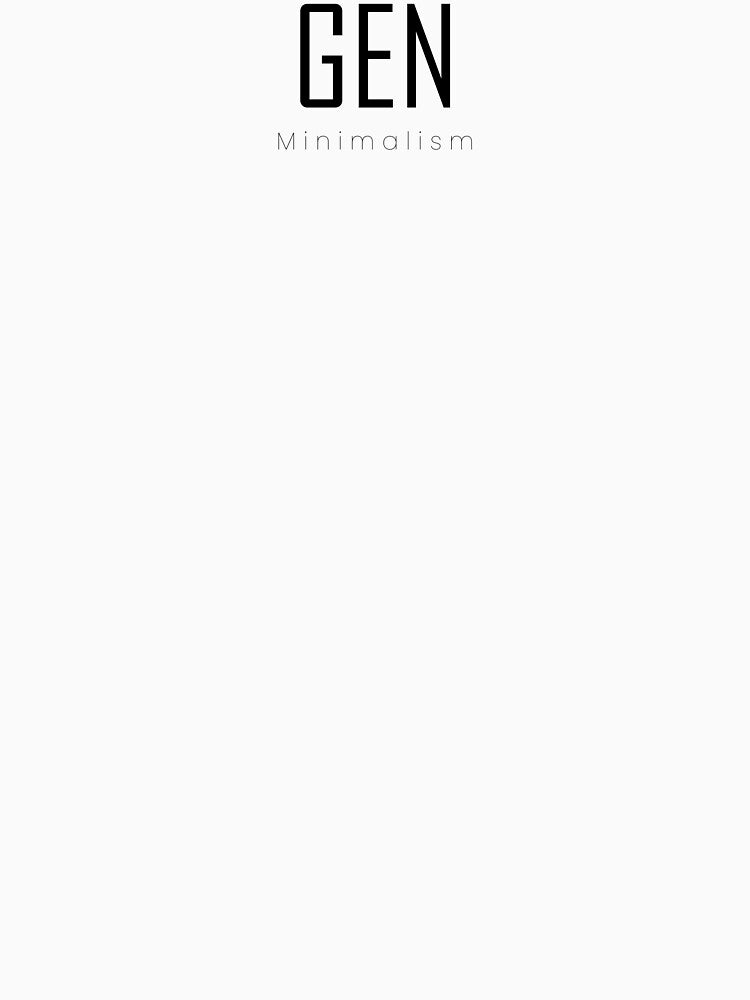 GEN brandnew collection by GEN-Minimalism