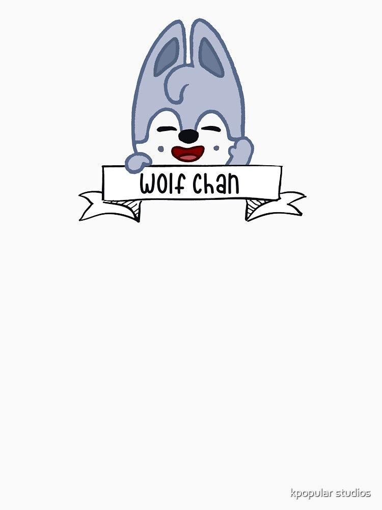 stray kids skzoo (bang chan) wolf chan by kpopular studios
