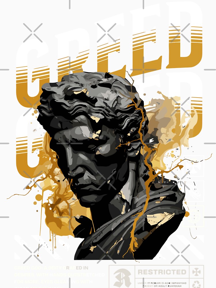 god of greed Streetwear by NF Designs Studio DTF