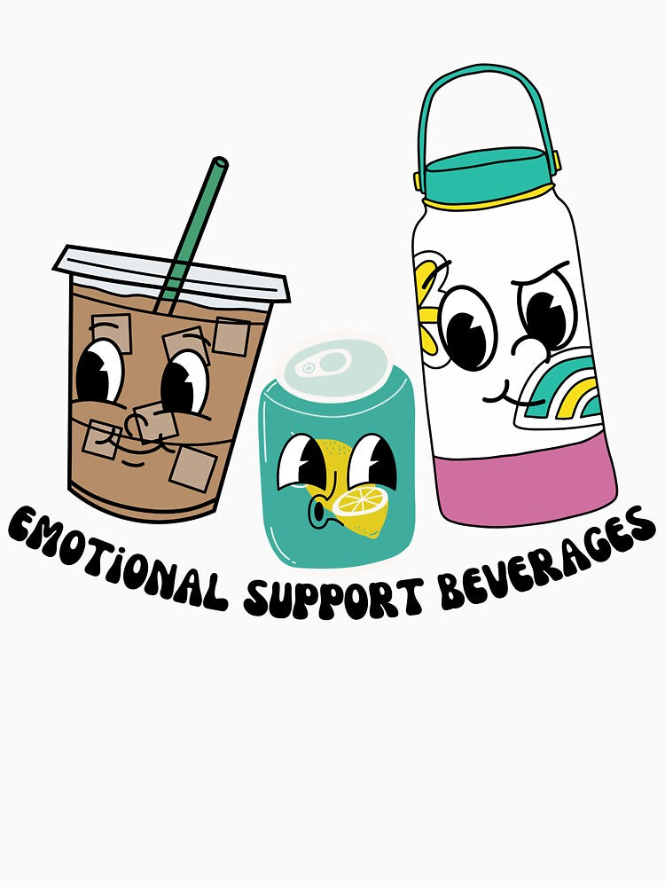 Emotional Support Beverage Buddies by Early Career Designs