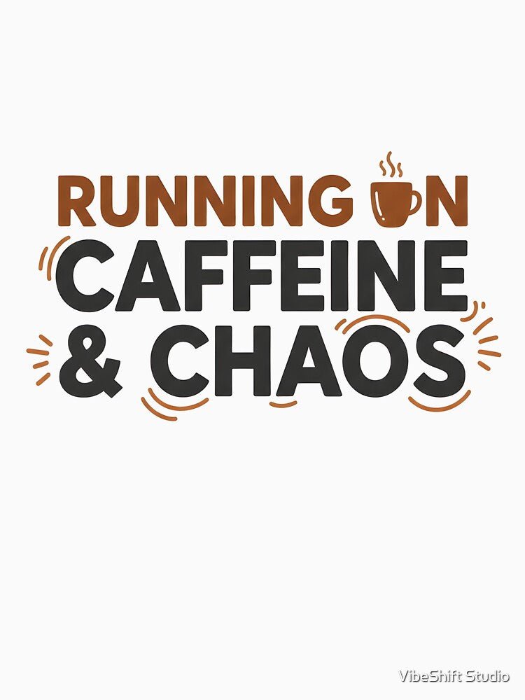 Running on Caffeine and Chaos by VibeShift Studio