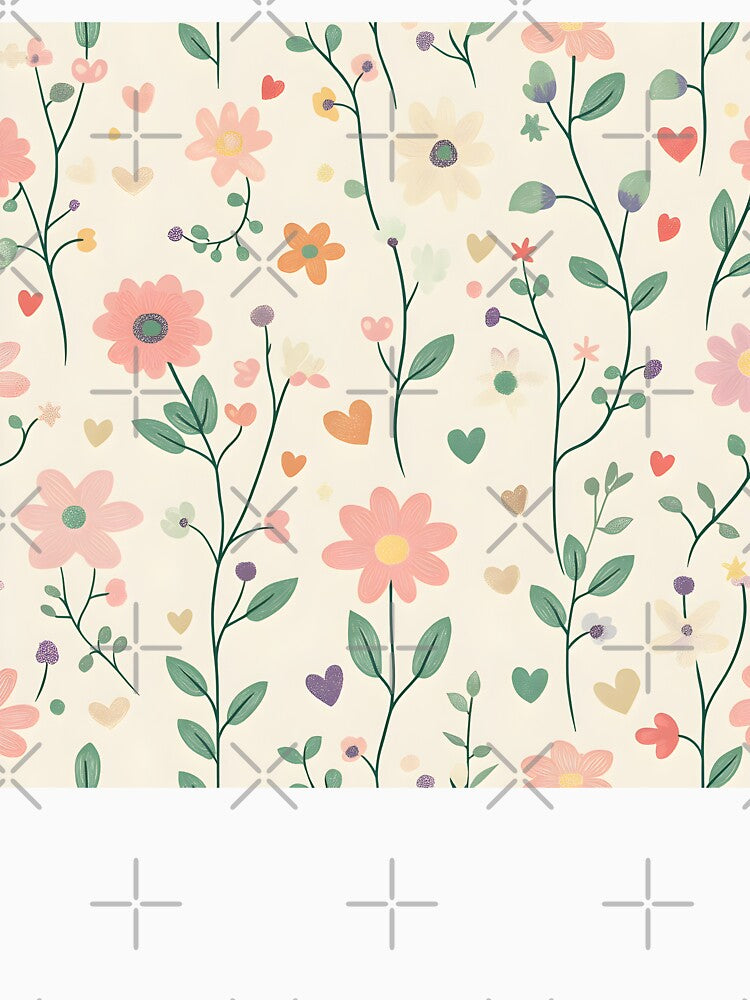Soft coquettecore pastel flowers- colorful bunch by cocomelon168