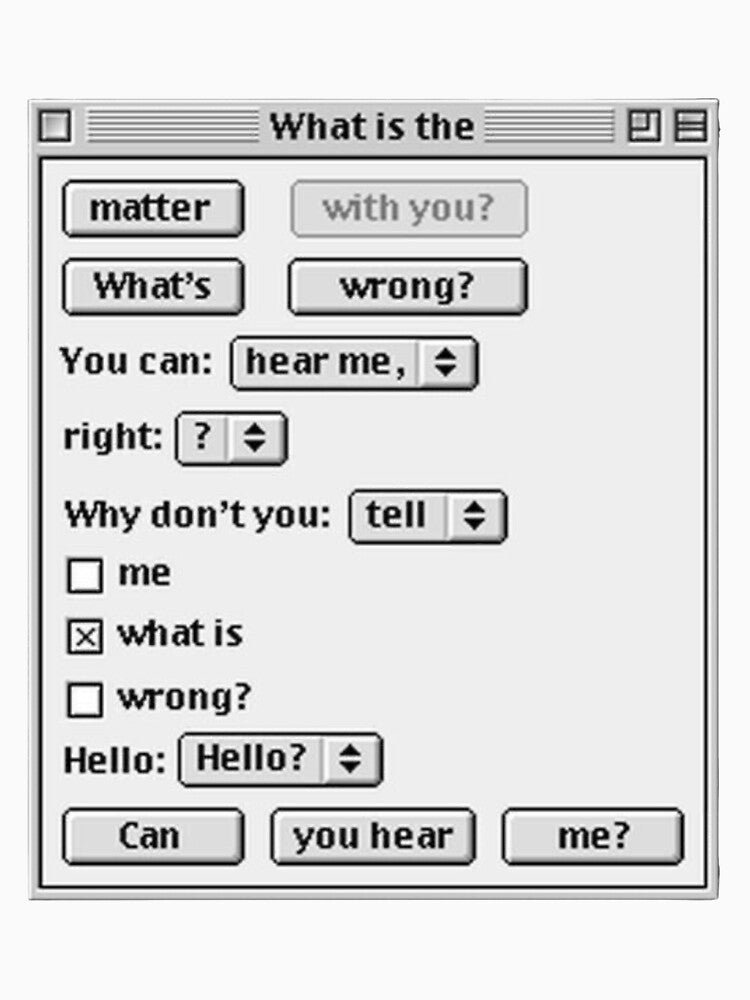 Y2K Windows Weird Graphic by Briarpatch Designs
