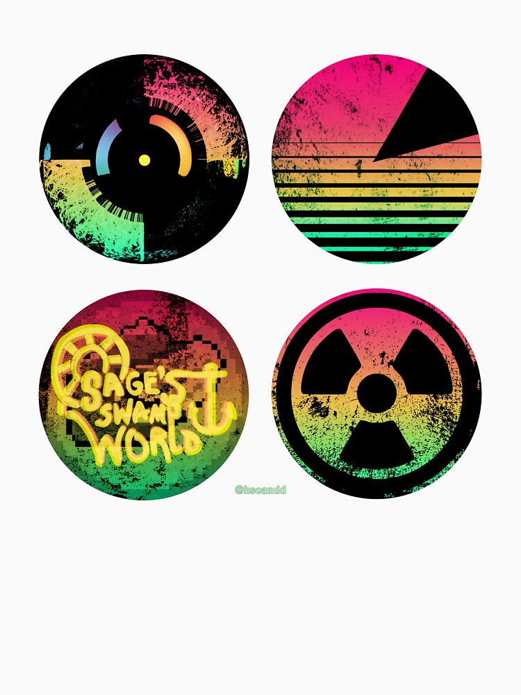 "Sage's Swamp World" Grunge Decal by HCSandD