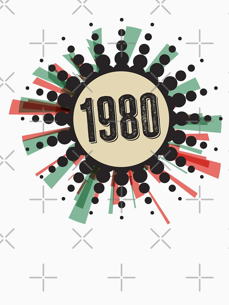 1980s ☻ RETRO rules ☻ retro color palette / retro style sticker ✔ by Naumovski