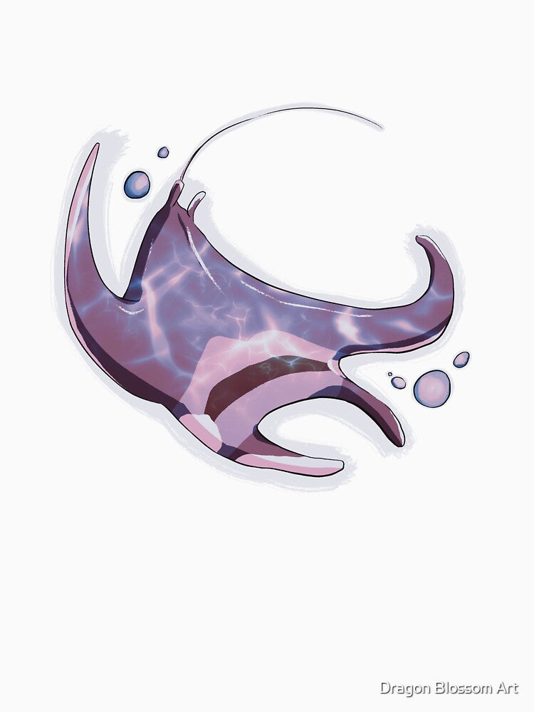 Japanese Devilray (Endangered Species) [NO TEXT] by Dragon Blossom Art