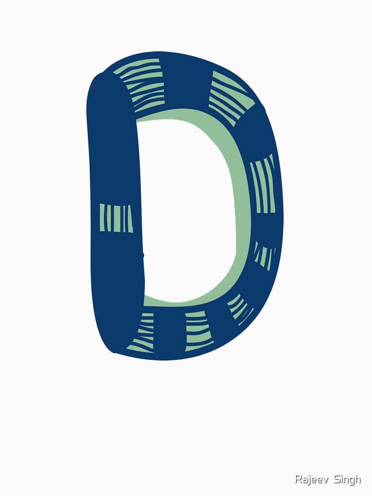 Initial Monogram D by Rajeev  Singh