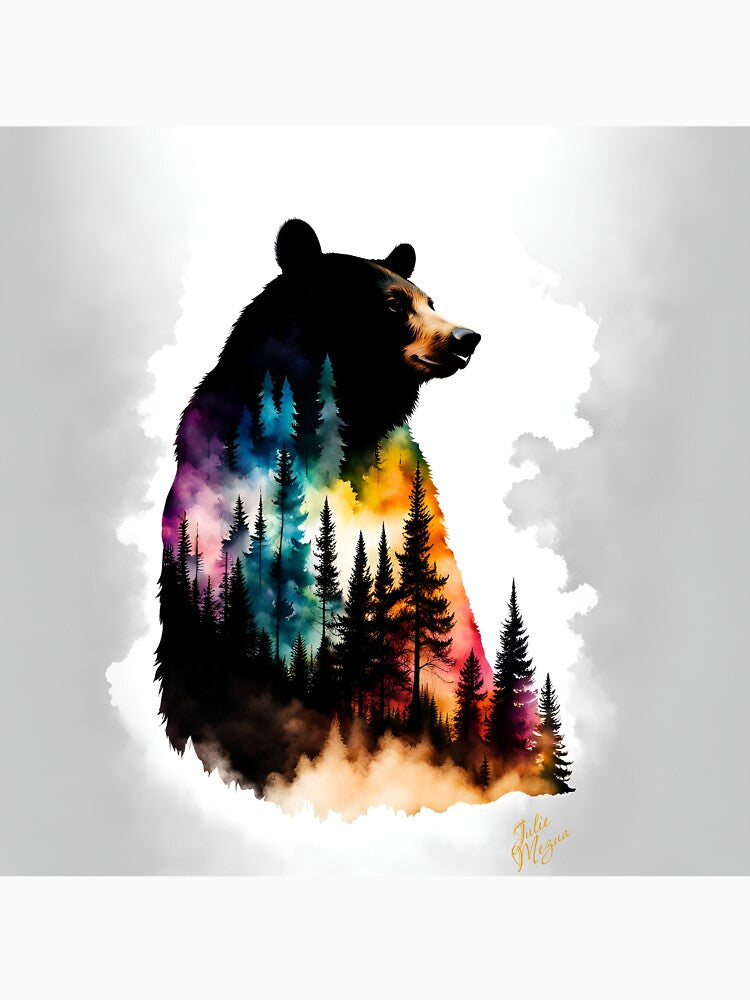 Endangered species: the bear by JulieMezuaAutriceImagesIntérieuresViaIA
