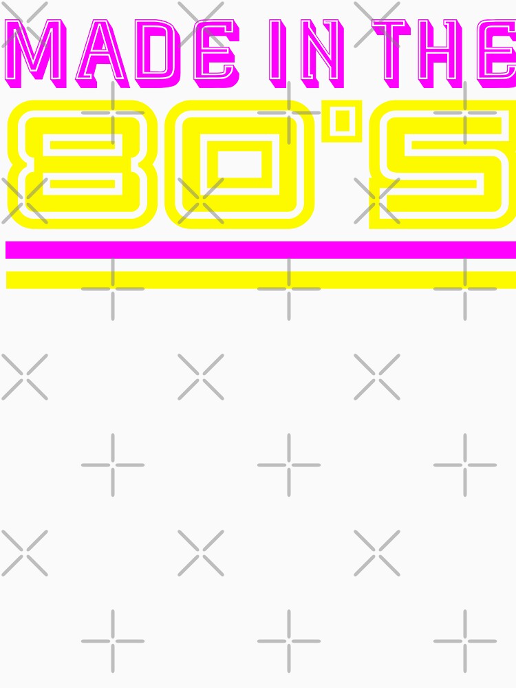Made in the 80s Retro Neon Typography by NNAANN