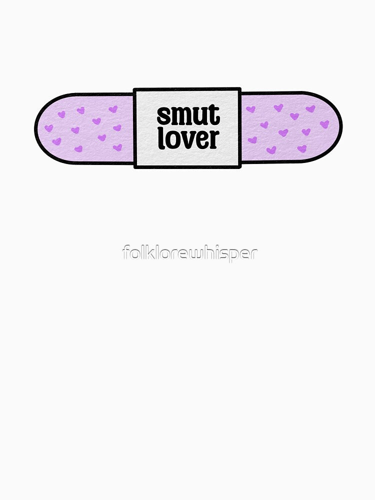 cute bookish bandage: smut lover by folklorewhisper