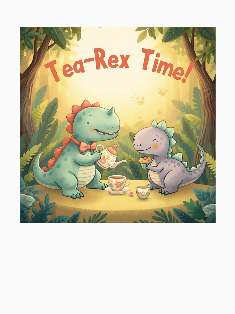 Tea-Rex Time by Strawfish