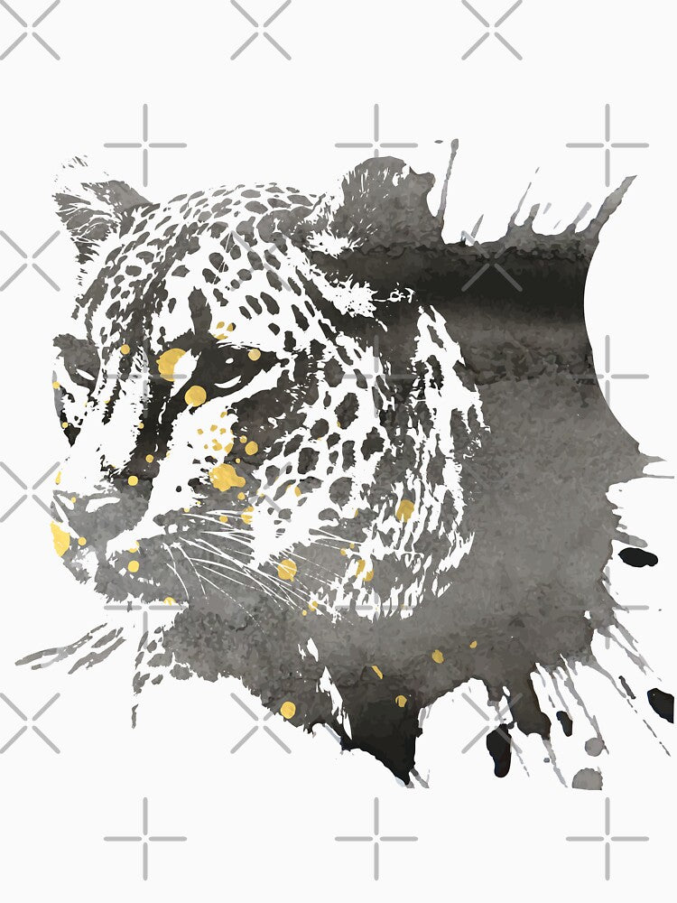Leopard in watercolor by BossLadyNix