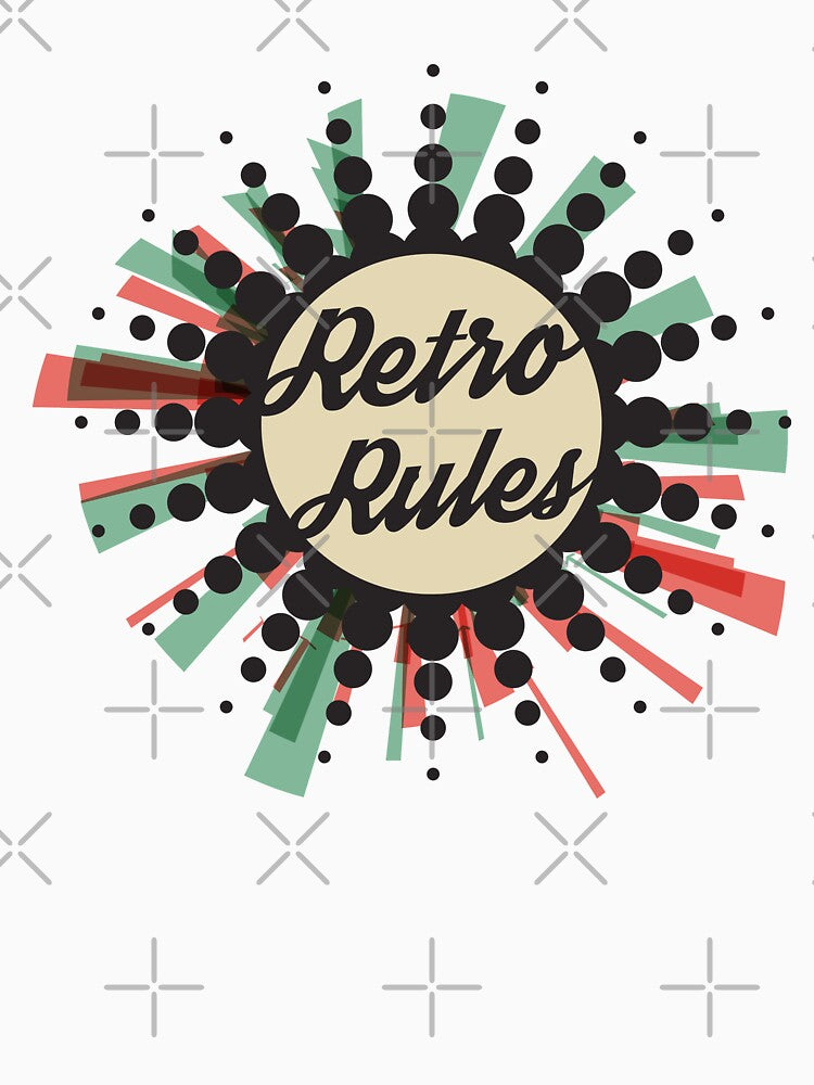 ☻ RETRO rules ☻ retro color palette / retro style sticker ✔ by Naumovski