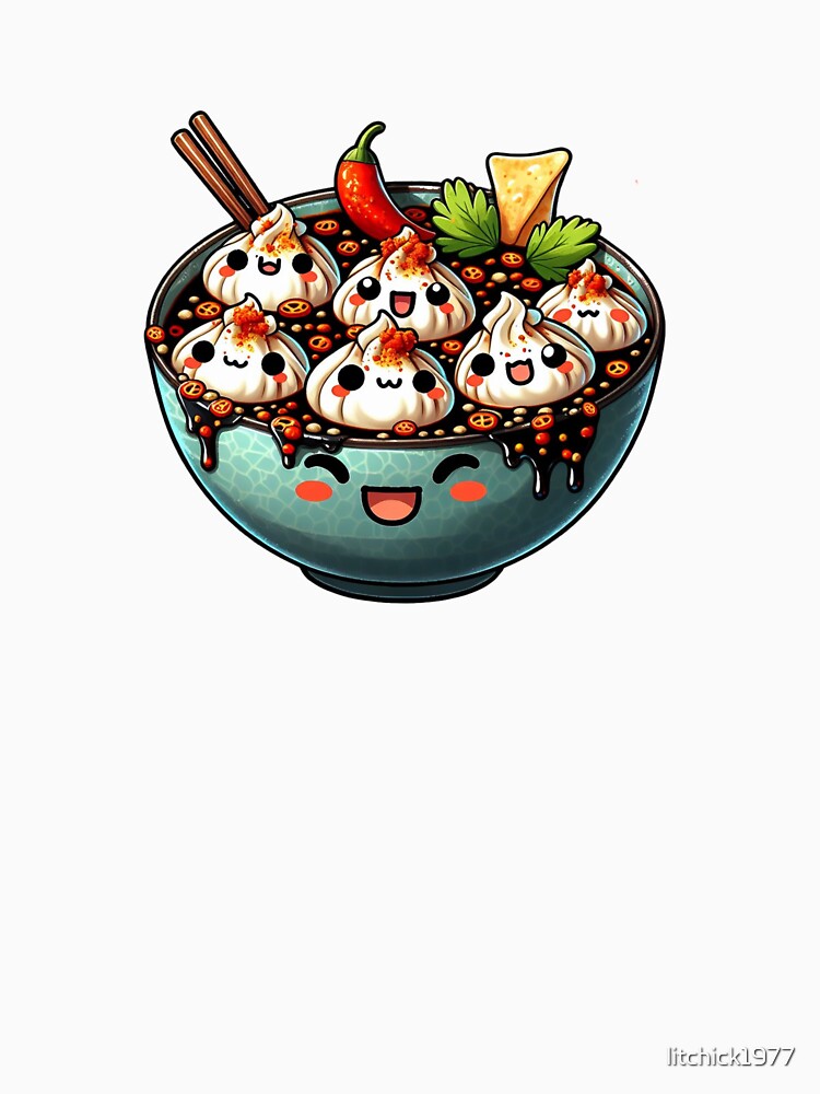 Adorable Kawaii Soup Dumplings | Cute Food Art by litchick1977