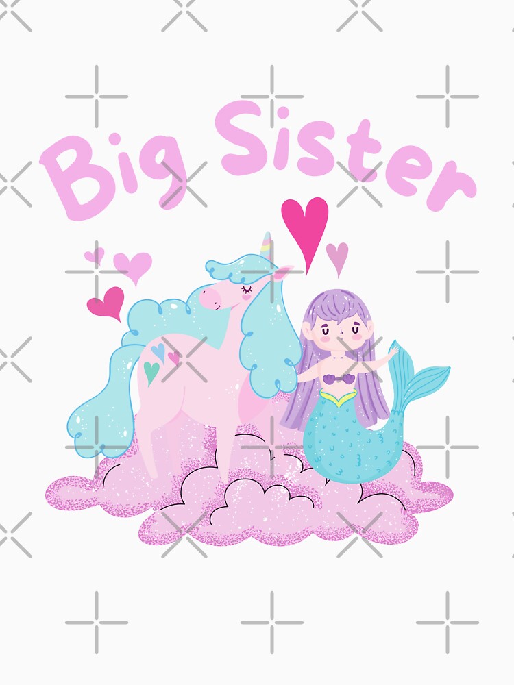 Promoted to be a Big Sister | Pink and Blue Princess and Pony by Highon444