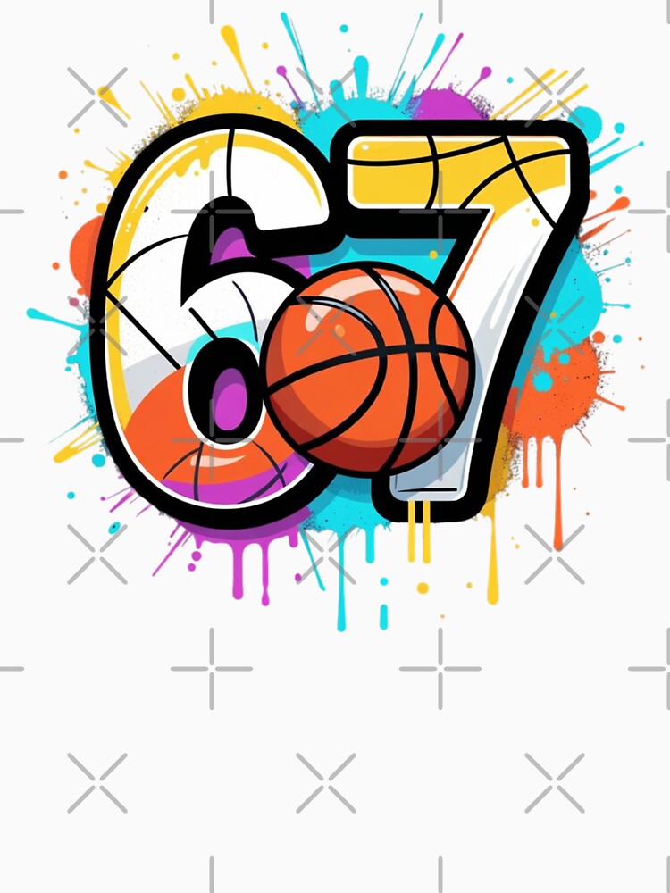 67 Basketball Six Seven 6 7 Meme 67 by GrumpySableye