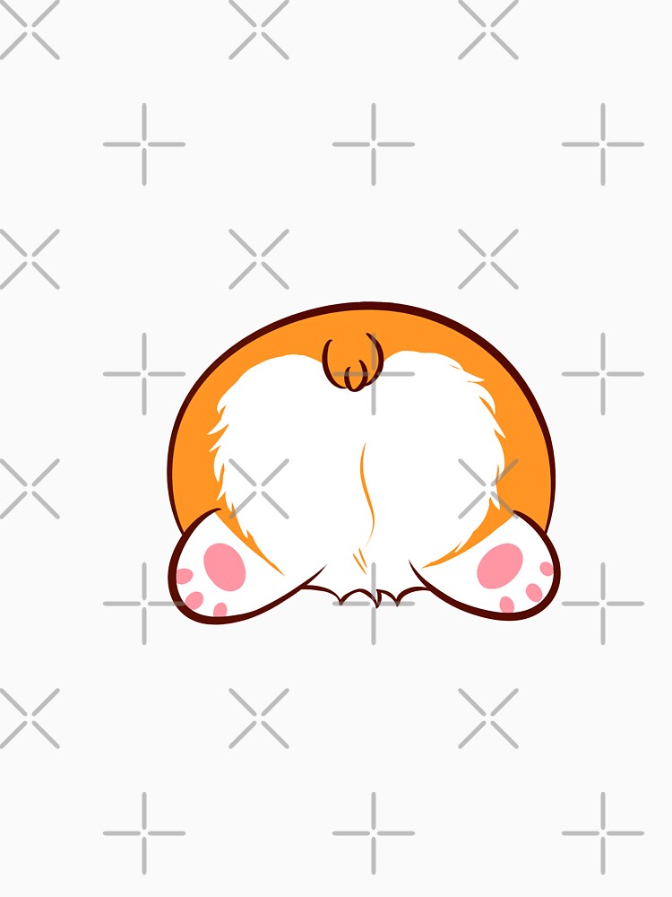 Cute Corgi Heart Butt by AndyWong