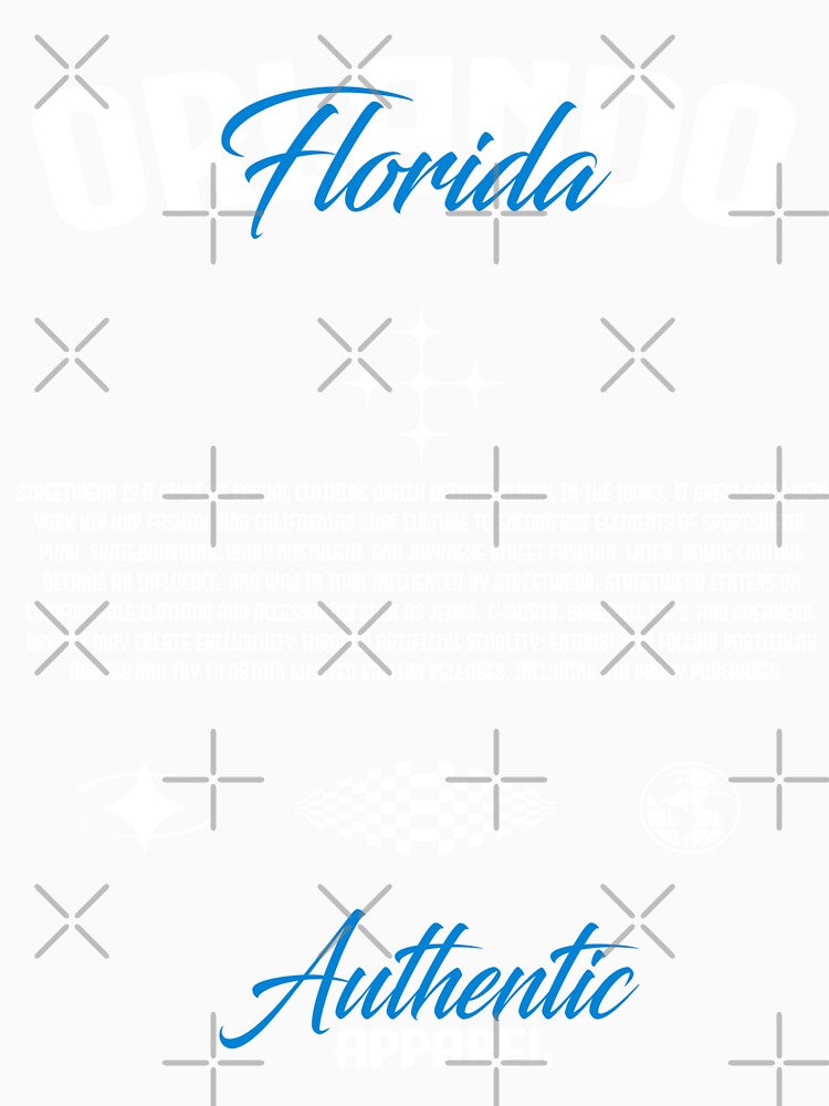 Orlando Florida Streetwear by NF Designs Studio DTF