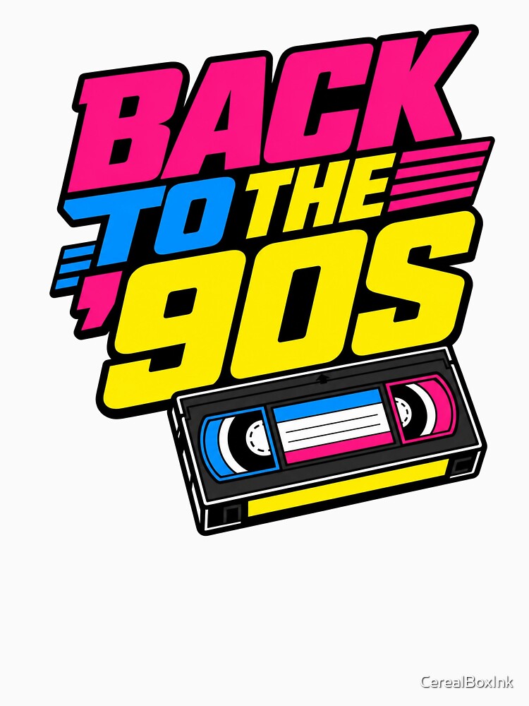 Back to the '90s Chrome Retro by CerealBoxInk