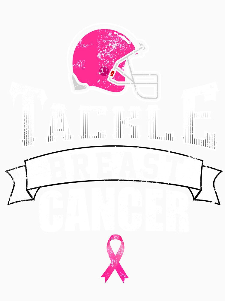 Tackle Breast Cancer T-Shirt by AllStarMerch