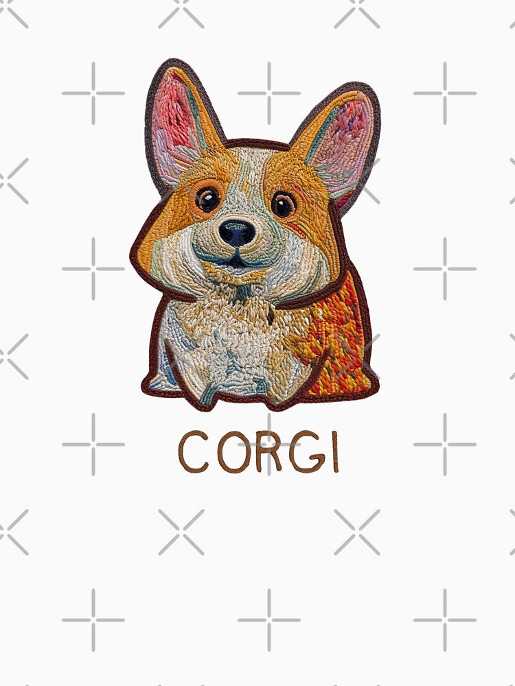 Corgi Series Star_Style A_004, dog animal funny cute T-Shirt shirt CorgiMANIA by aniMo Japan