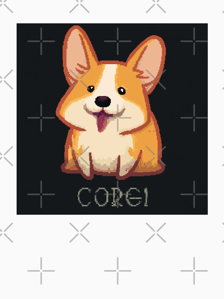 Corgi Series Star_Style A_010, dog animal funny cute T-Shirt shirt CorgiMANIA by aniMo Japan