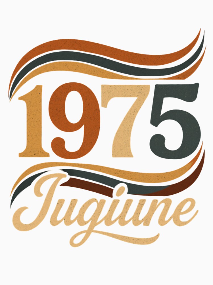 Iuqiune Retro 1975 Vintage Aesthetic – Classic Year Throwback Design by Iuqiune