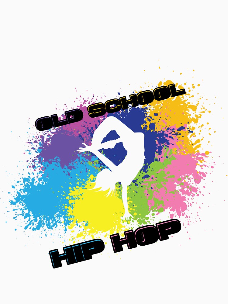 Hip Hop Dancer on a splash of colors by SimonaArtDesign