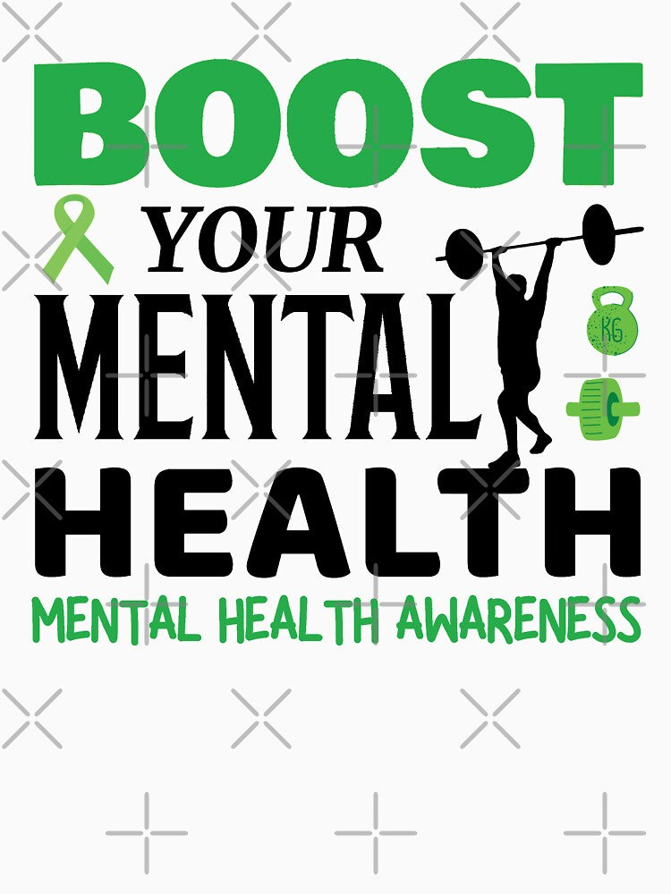 Boost Your Mental Health - Mental Health Awareness by OwlCanvas