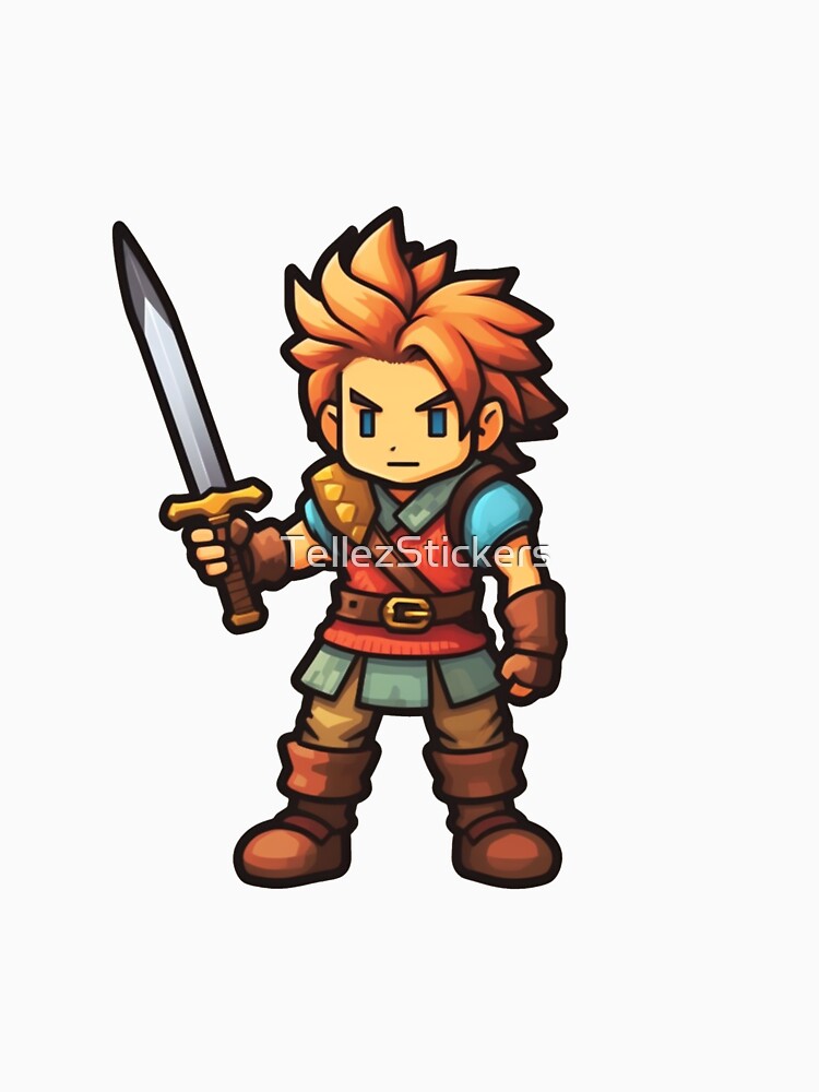 Pixel Sprite Warrior by TellezStickers