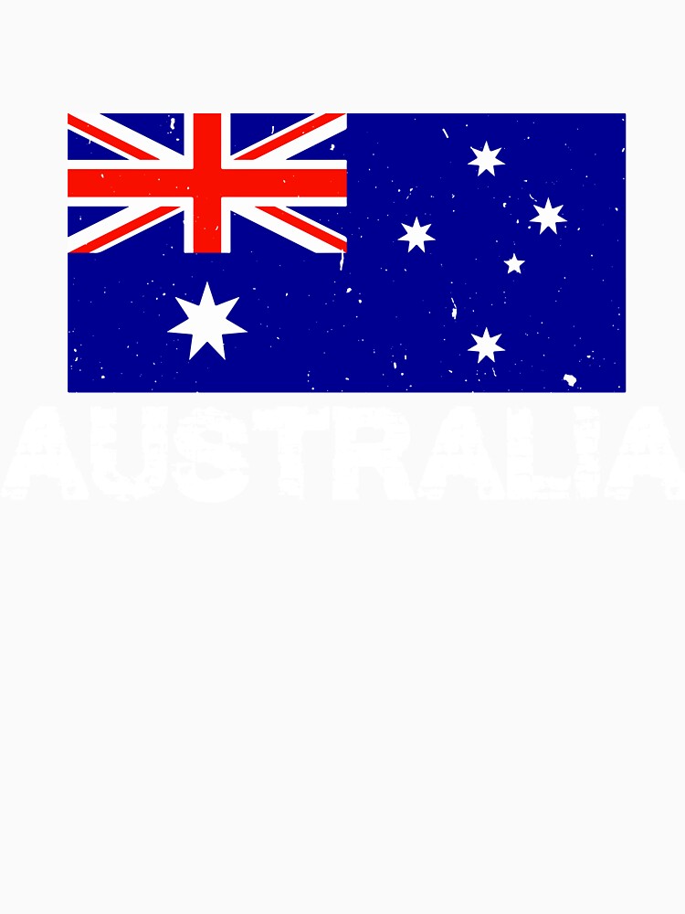 Australia Flag T-Shirt for Men and Women by AllStarMerch