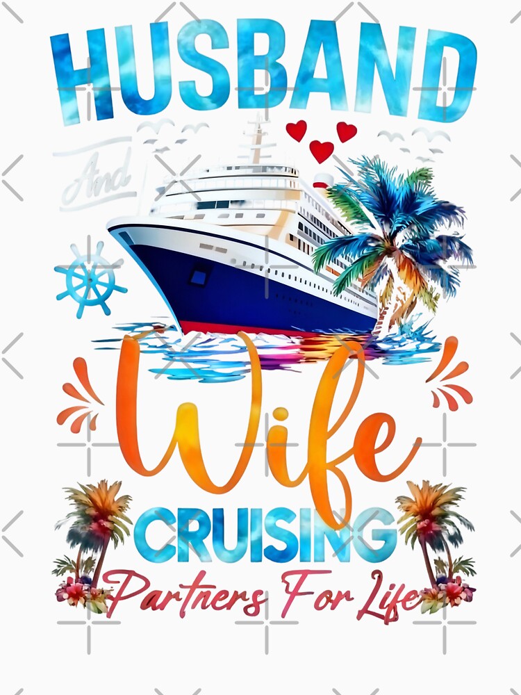 Matching Couple Husband Wife Cruising 2026 Cruise by CosmoKitsch