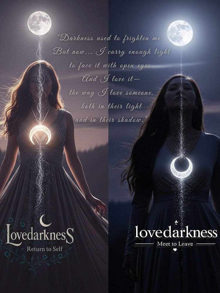 Return to Self Lovedarkness  Meet to Leave  Both in Their Light and Shadow by รักความมืด