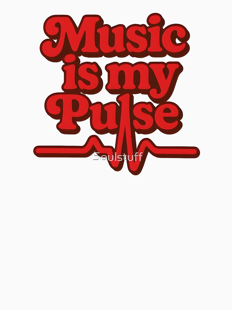 Music is my pulse red by Soulstuff