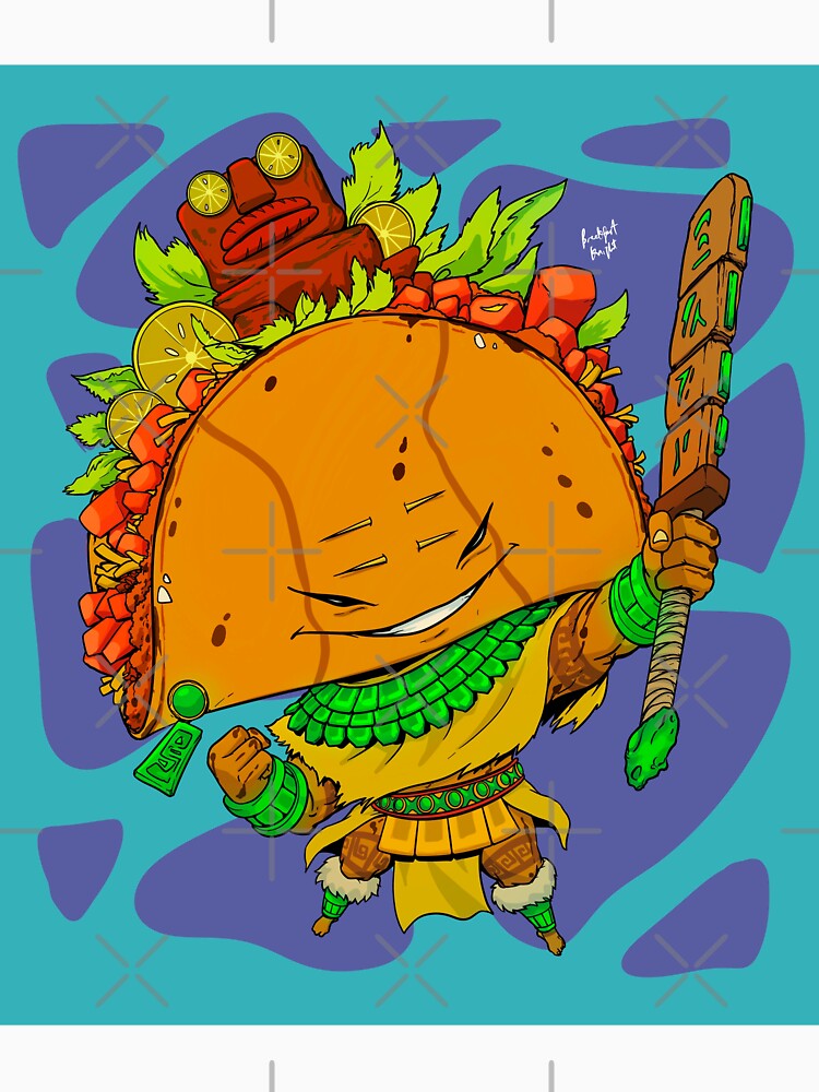Mysterious Aztec Taco -  Background by BreakfastKnight