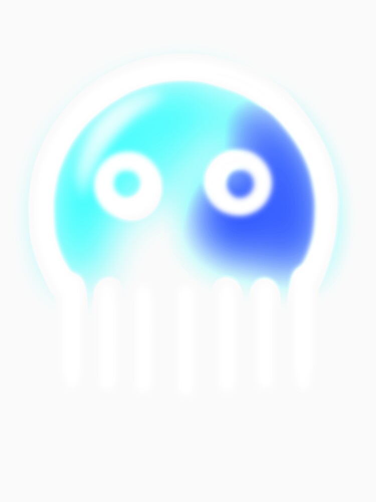 cute skull Jellyfish with blue by M-Lorentsson