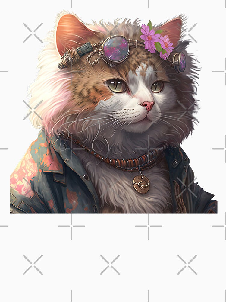 Hippie cat by AnimalArtPhotos