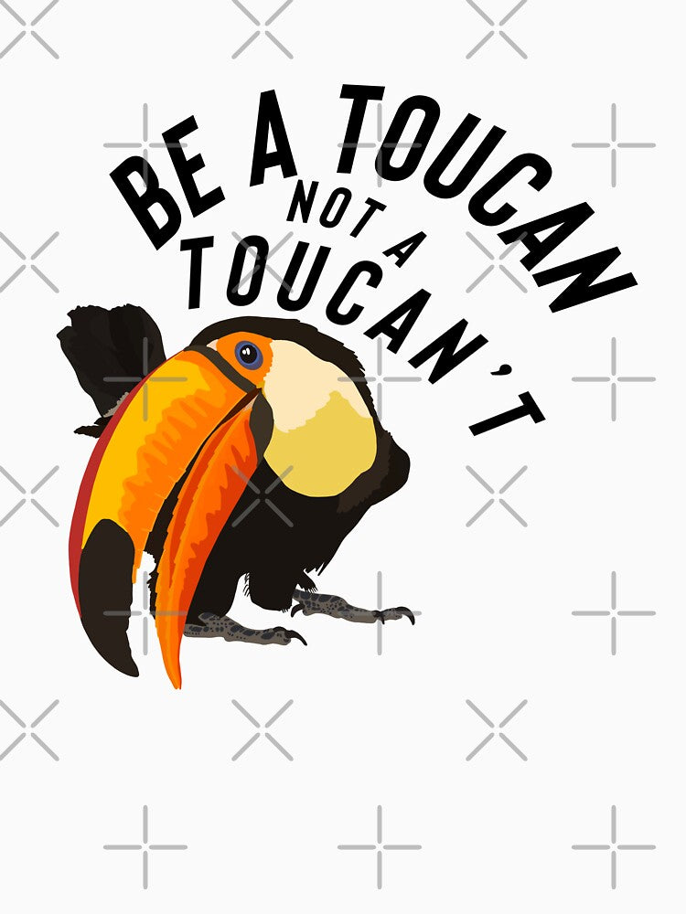 T is for Toucan,Toucan – Colorful Tropical Bird Wildlife Illustration by PrettylittlepastelUk